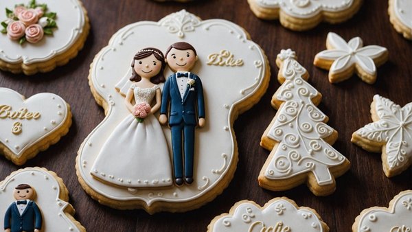 Des biscuits personnalisés pour sublimer votre mariage